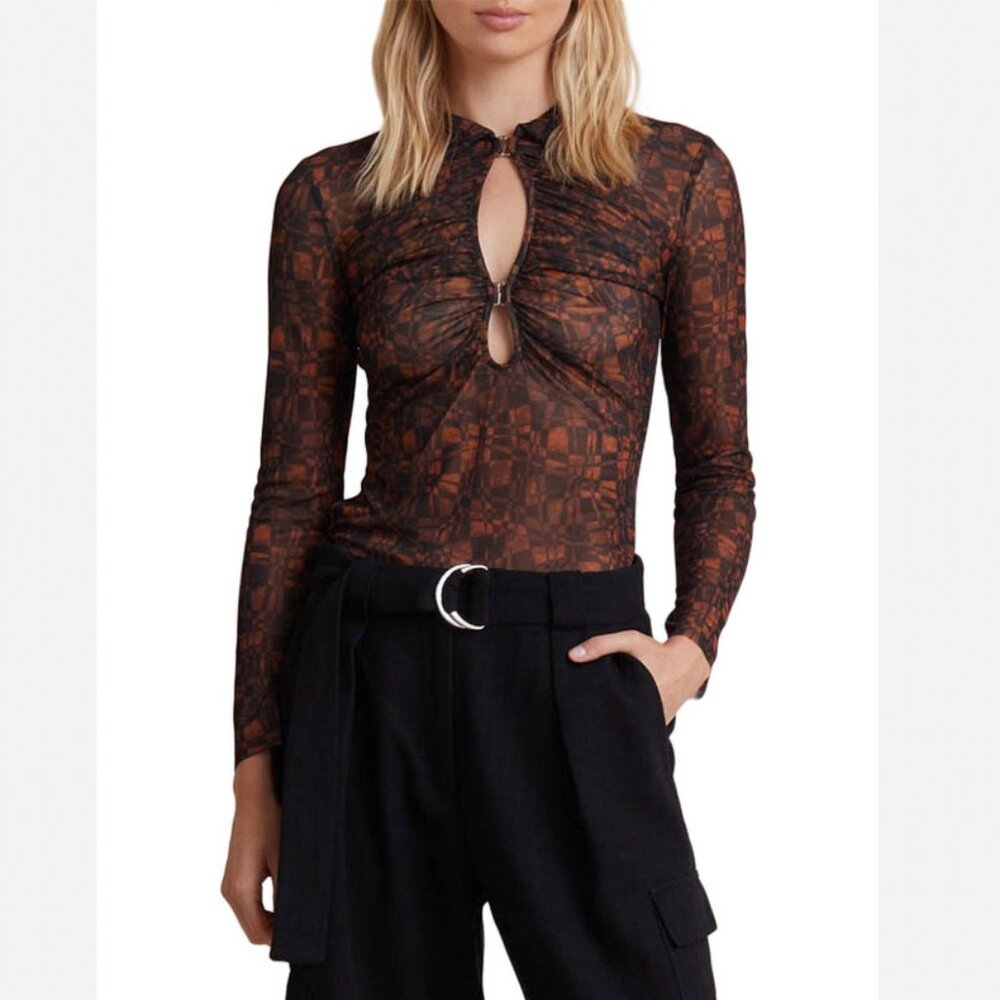 Bec + Bridge CHECKMATE LONG SLEEVE TOP